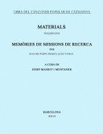 Memòries de missions de recerca. Volum XVII