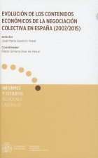 Evolución de los contenidos económicos de la negciación colectiva en España