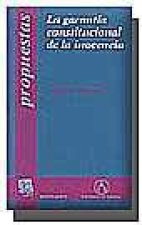 La garantía constitucional de la inocencia