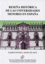 Reseña histórica de las Universidades Menores en España