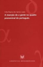 INSERCAO DE A GENTE NO QUADRO PRONOMINAL