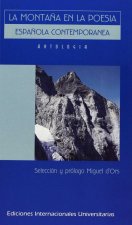 MONTAÑA EN LA POESIA ESPAÑOLA CONTEMPORAN