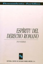Esp­ritu del Derecho Romano