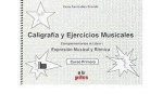 Caligrafía y Ejercicios Musicales Vol.1