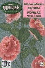 Pintura popular, flores y hojas