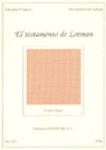 TESTAMENTO DE LOTMAN.