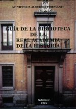 Guía de la Biblioteca de la R.A.H.ª (ed. cartoné)