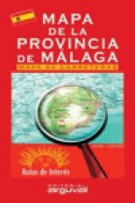 MAPA DE LA PROVINCIA DE MÁLAGA