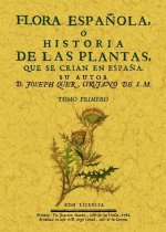 Flora española o historia de las plantas que se crian en España (6 Tomos)