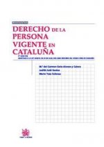 Derecho de la persona vigente en Cataluña