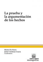 Prueba y la argumentación de los hechos, La