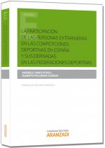 La participación de las personas extranjeras en las competiciones deportivas en España y sus derivad