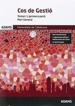 Temari 1 Cos de Gestió, Part General, de la Generalitat de Catalunya