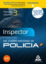 Inspectores del Cuerpo Nacional de Policía. Temario Volumen III Ciencias Sociales y Técnico-Científi