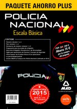 Paquete Ahorro PLUS Escala Básica Policía Nacional. (Temarios 1 y 2, Test 1 y 2, Simulacros 1 y 2, P