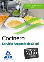 Cocinero del Servicio Aragonés de salud.