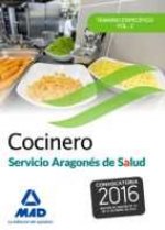 Cocinero del Servicio Aragonés de salud.
