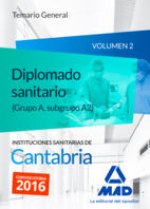 Diplomados sanitarios (Grupo A, subgrupo A2) de las Instituciones Sanitarias de Cantabria. Temario g