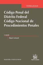 Código Penal del Distrito Federal Código Nacional de Procedimientos Penales Ley de Prevención Social