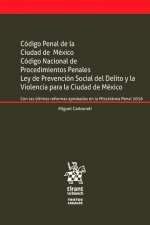Código Penal de la Ciudad de México. Código Nacional de Procedimientos Penales