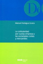 La cotitularidad por cuotas empresa y las sociedades civiles y mercantiles