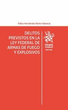 Delitos Previstos en la ley Federal de Armas de Fuego y Explosivos