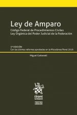 Ley de Amparo Código Federal de Procedimientos Civiles Ley Orgánica del Poder Judicial de la Federac