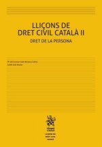 Lliçons de Dret Civil Català II Dret de la Persona
