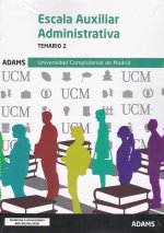 Temario 2 Escala Auxiliar Administrativa Universidad Complutense de Madrid