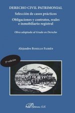 Derecho civil patrimonial. Selección de casos prácticos. Obligaciones y contratos, reales e inmobili