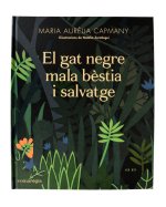 El gat negre mala bèstia i salvatge