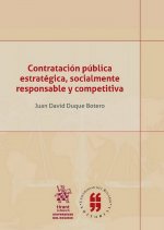Contratación pública estratégica, socialmente responsable y competitiva