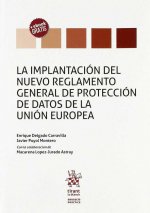 La implantación del nuevo Reglamento General de Protección de Datos de la Unión Europea