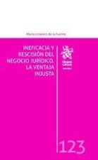 Ineficacia y recisión del negocio jurídico. La ventaja injusta