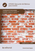 Ejecución de fábricas para revestir. EOCB0208 - Operaciones auxiliares de albañilería de fábricas y
