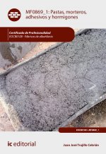 Pastas, morteros, adhesivos y hormigones. EOCB0108 - Fábricas de albañilería
