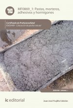 Pastas, morteros, adhesivos y hormigones. IEXD0409 - Colocación de piedra natural