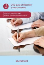 Operaciones básicas de catering. HOTR0308 - Guía para el docente y solucionarios