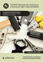 Montaje de conjuntos y estructuras fijas o desmontables. FMEE0108 - Operaciones auxiliares de fabric