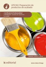 Preparación de productos de acabado. MAMR0208 - Acabado de carpintería y mueble
