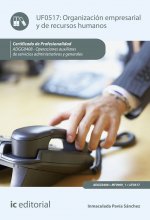 Organización empresarial y de recursos humanos. ADGG0408 - Operaciones auxiliares de servicios admin