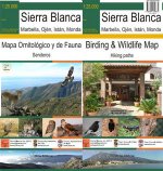 Mapa ornitológico y de fauna de Sierra Blanca