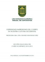 Expresiones-impresiones del cuerpo en nuestra cultura occidental