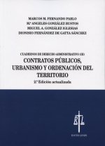 CONTRATOS PúBLICOS, URBANISMO Y ORDENACIóN DEL TERRITORIO