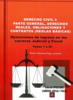 DERECHO CIVIL I. PARTE GENERAL, DERECHOS REALES, OBLIGACIONES Y CONTRATOS (REGLAS BÁSICAS)