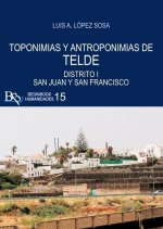 TOPONIMIAS Y ANTROPONIMIAS DE TELDE. DISTRITO I: SAN JUAN Y