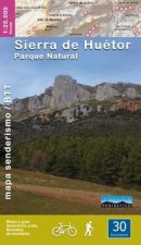 SIERRA DE HUETOR PARQUE NATURAL ESCALA 1:25000