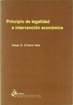 Principio de legalidad e intervencion economica.