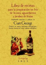 Preparación en frío de licores, aguardientes y jarabes de frutas