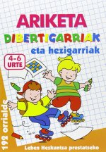 Ariketa dibertigarriak, 4-6 urte. Libro naranja